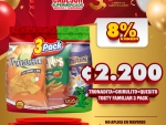 Aniversario 33 Ofertas Tronadita+Chirulito+Quesito Tosty Familiar 3 Pack